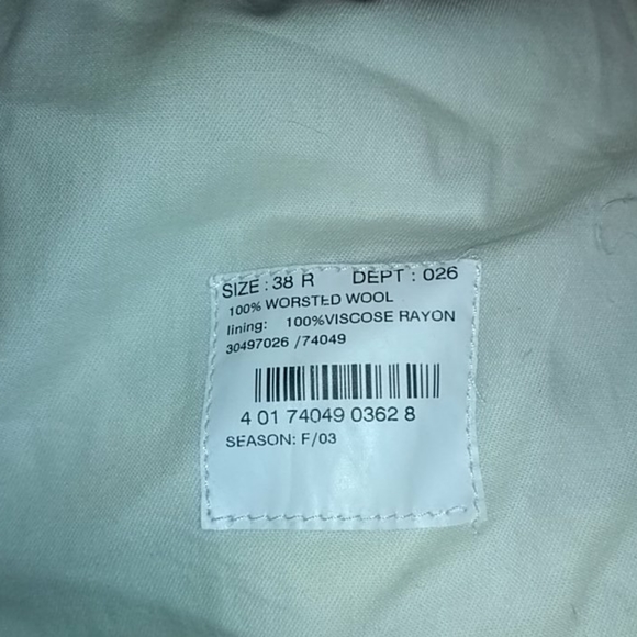 Brooks Brothers Tan Wool Pleated Dress Trousers - Picture 6 of 6